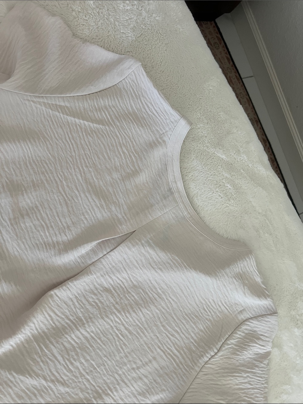 NWT HILARY RADLEY Women's Summer V-neck Blouse XL Cream - Picture 14 of 16
